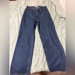 Abercrombie Curve Love Loose High Rise Jeans